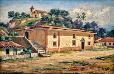 Casa do Trem ja Capela de Santa Catarina